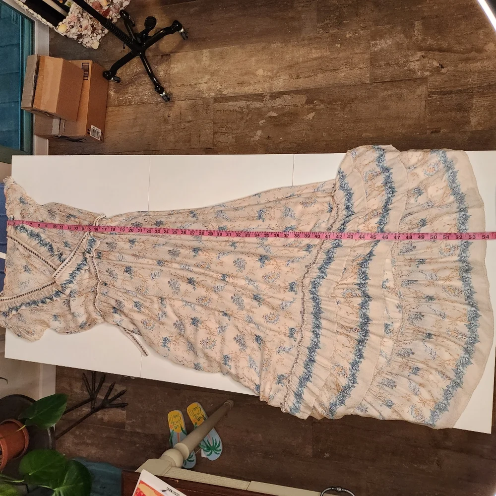 Chelsea & Violet Hi-Lo Prarie Midi Dress Sz S - Picture 13 of 13